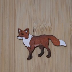 Renard bois - 6 cm - 9 €