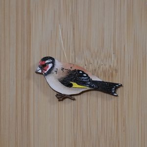 Chardonneret bois - 4.5 cm - 9 €