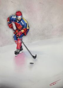 Hockey - 29x44 cm - 40 €