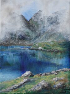 Lac acrylique - 24x18 cm