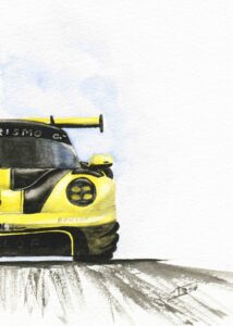 Porsche jaune - A6 - 39 €