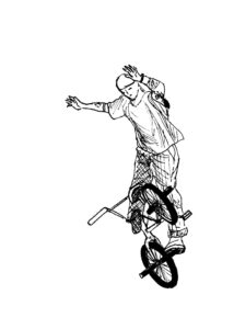 Vélo impression - A6 - 3 €