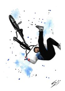 Saut 2 bmx - A6 - 15 €