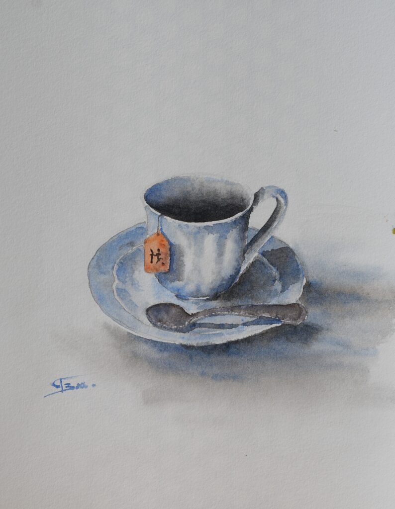 Tasse de Thé - 30x24 cm